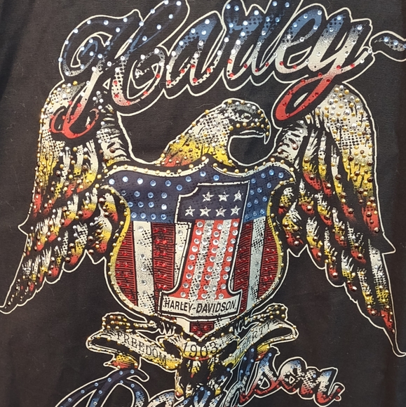 Harley-Davidson Tops - Harley Davidson bling tank top, NEW, 3W